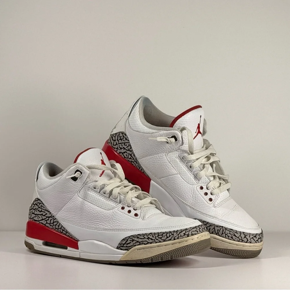 Air Jordan 3 Retro Fire Red Men's Size 12 - Picture 2 of 12